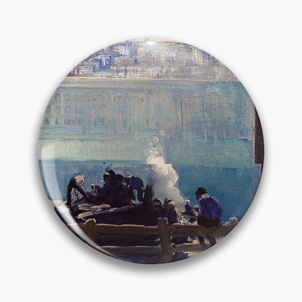 Item preview, dock workers painting designed and sold by Kerras Kjobed.