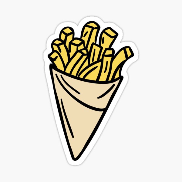 Frites Stickers Redbubble