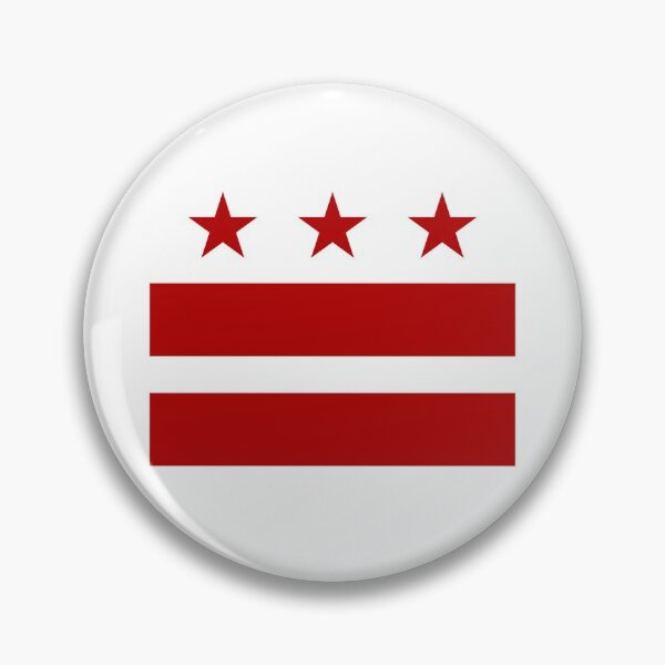 Item preview, Washington DC Flag designed and sold by brizodesign.