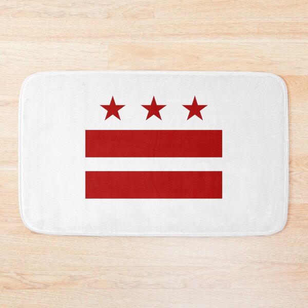 Item preview, Washington DC Flag designed and sold by brizodesign.