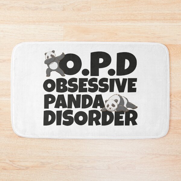 Item preview, Obsessive Panda Disorder Cute designed and sold by BahiaStyle.