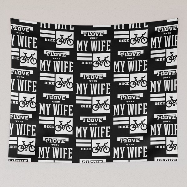 Item preview, I Love When My Wife - Bike Gift Sport designed and sold by DiogoCalheiros.