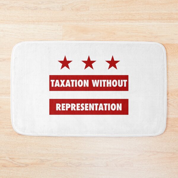 Item preview, Taxation Without Representation - Washington DC Flag designed and sold by brizodesign.