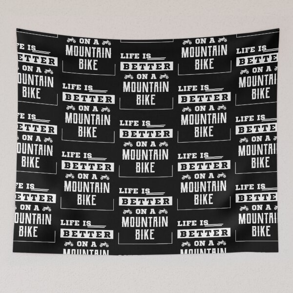 Item preview, Life Is Better On a Mountain Bike - Bike Gift Sport designed and sold by DiogoCalheiros.