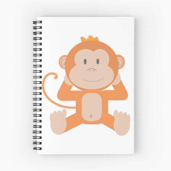Item preview, Cute animal monkey smiling. designed and sold by human8891.