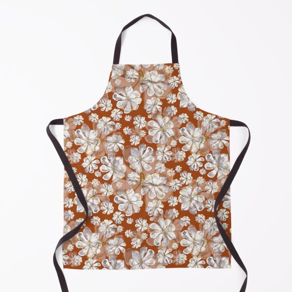 Item preview, Gardenia floral in cinnamon designed and sold by Wildwagner.