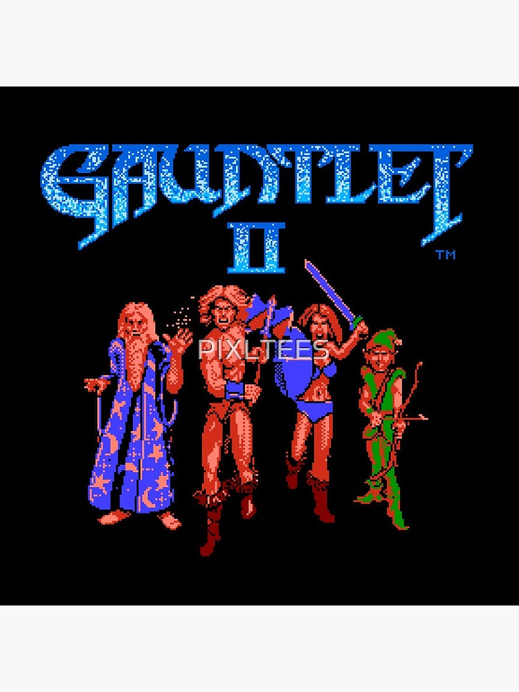 GAUNTLET II NES TITLE SCREEN