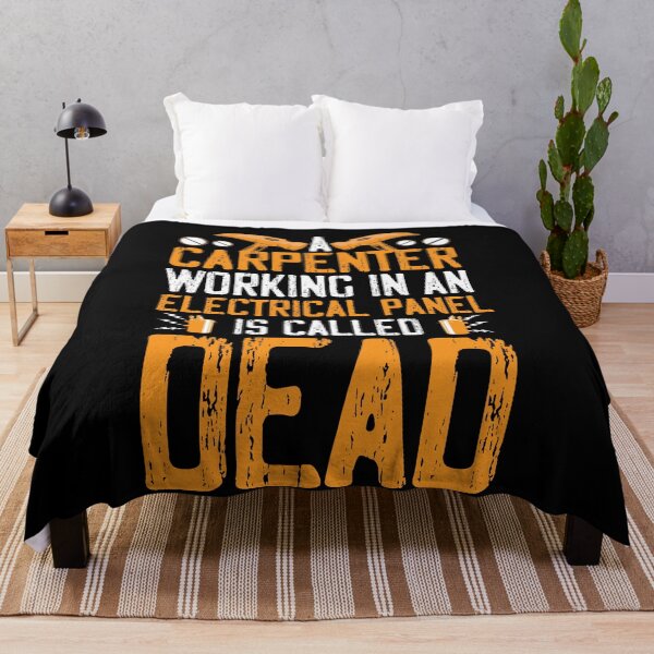 Item preview, A Carpenter Working In An Electrical Panel Is Called Dead designed and sold by Myshelter.
