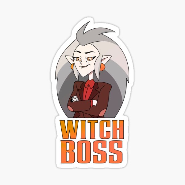 Eda Witch Boss The Owl House Sticker