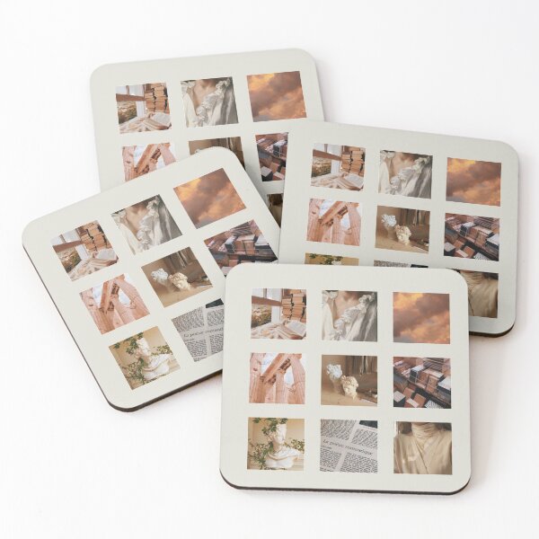 Item preview, a peaceful day at the museum -a dark academia moodboard designed and sold by ninacollages.