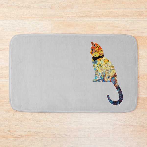Item preview, Floral Cat in Flowers Popoki 1010 designed and sold by VinBasis.