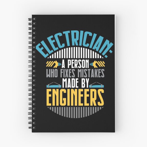 Item preview, Electrician A Person Who Fixes Mistakes Made By Engineers designed and sold by Myshelter.