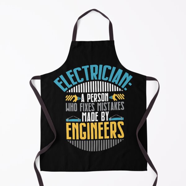 Item preview, Electrician A Person Who Fixes Mistakes Made By Engineers designed and sold by Myshelter.