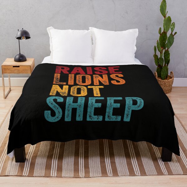 Item preview, Raise Lions Not Sheep designed and sold by boyerhayes.