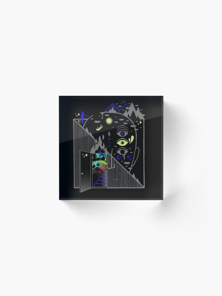 Alternate view of Downcast Acrylic Block