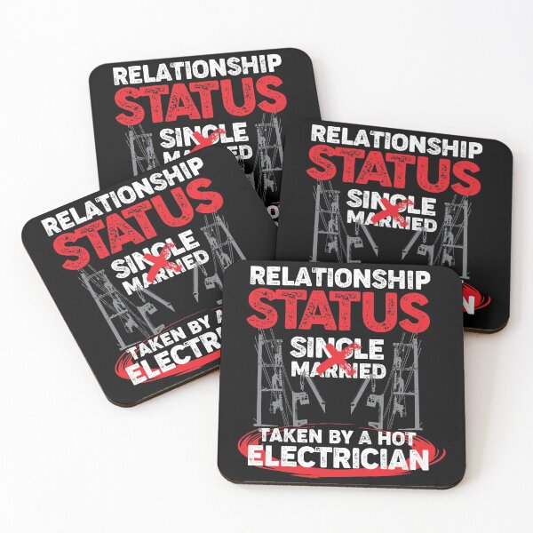Item preview, Relationship Status Single Married Taken By A Hot Electrician designed and sold by Myshelter.