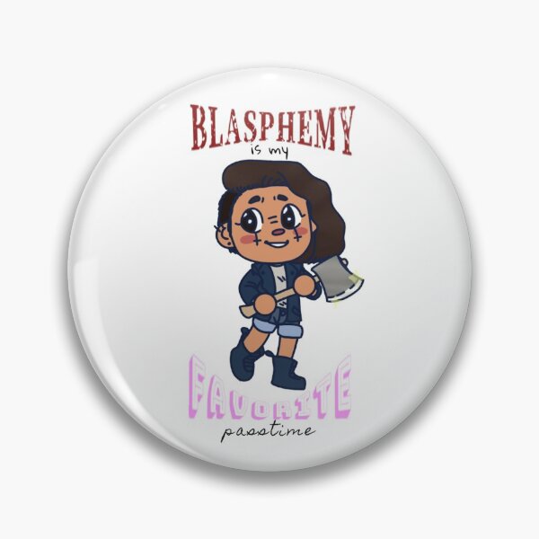 Item preview, Blasphemy is my favorite passtime designed and sold by Frizzball24.