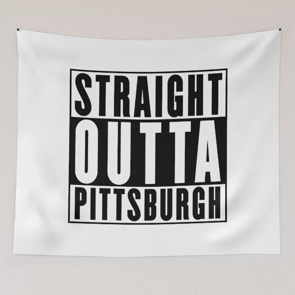 Item preview, Straight Outta Pittsburgh designed and sold by RandomStuffShop.