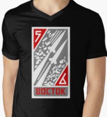Vostok 5-6 Men's V-Neck T-Shirt