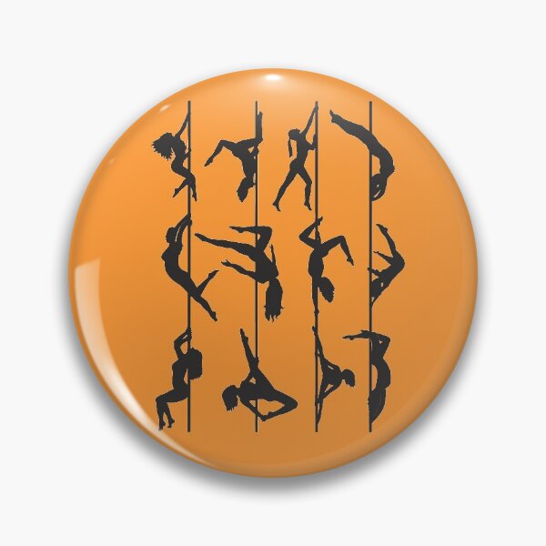 Item preview, Pole Dance silhouettes mix YELLOW designed and sold by MickaPole.