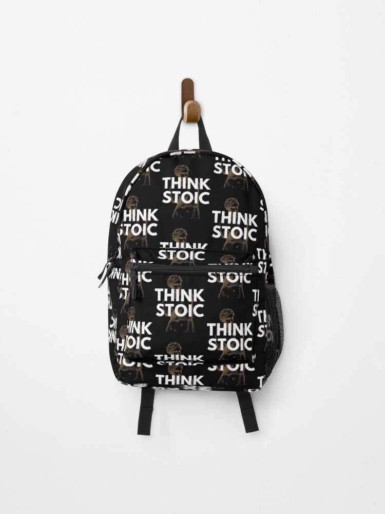 Thumbnail 1 of 3, Backpack, Think Stoic designed and sold by Valuential.