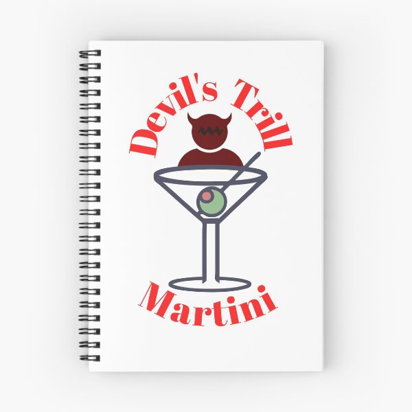 Item preview, Devil's Trill Martini designed and sold by Musicianst0re.
