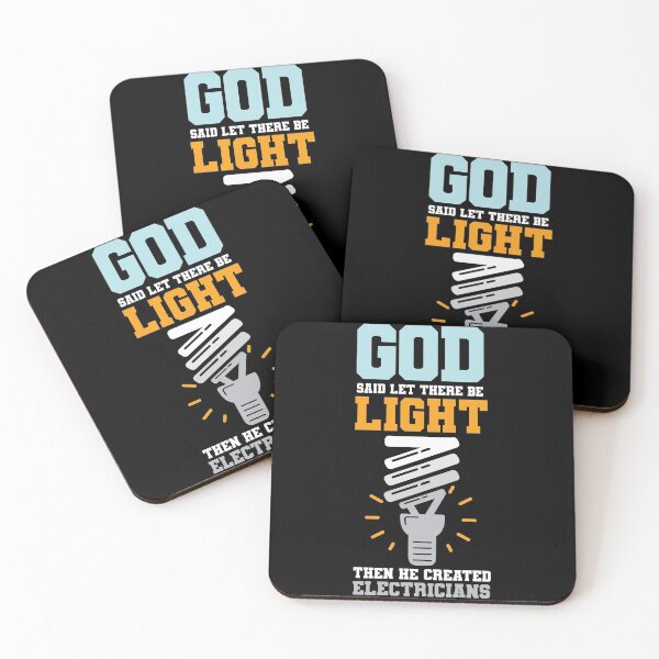 Item preview, God Said Let There Be Light Then He Created Electricians designed and sold by Myshelter.