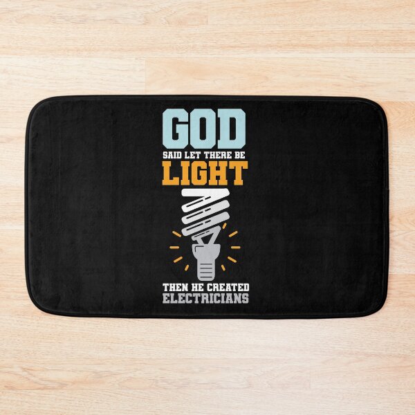 Item preview, God Said Let There Be Light Then He Created Electricians designed and sold by Myshelter.