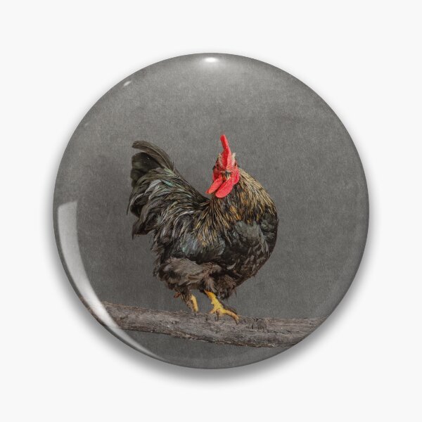 Item preview, Rooster Jig Grey designed and sold by thechookhouse.