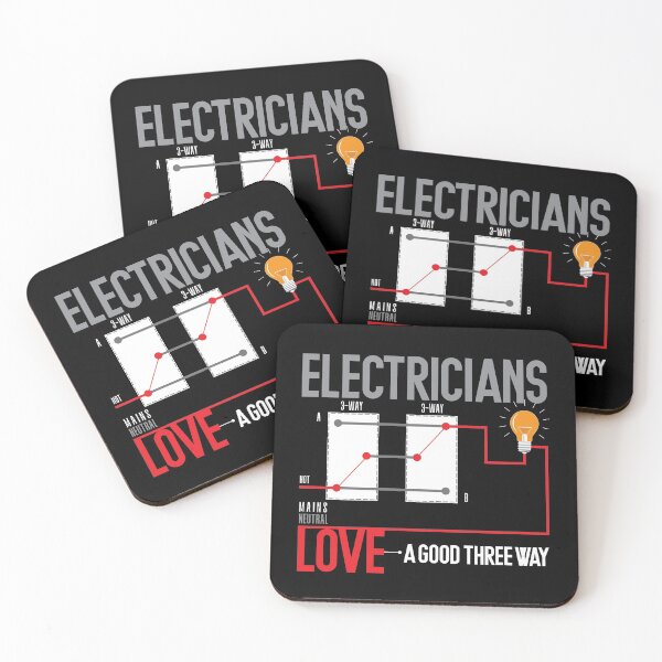 Item preview, Electricians Love A Good Three Way designed and sold by Myshelter.