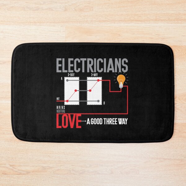 Item preview, Electricians Love A Good Three Way designed and sold by Myshelter.