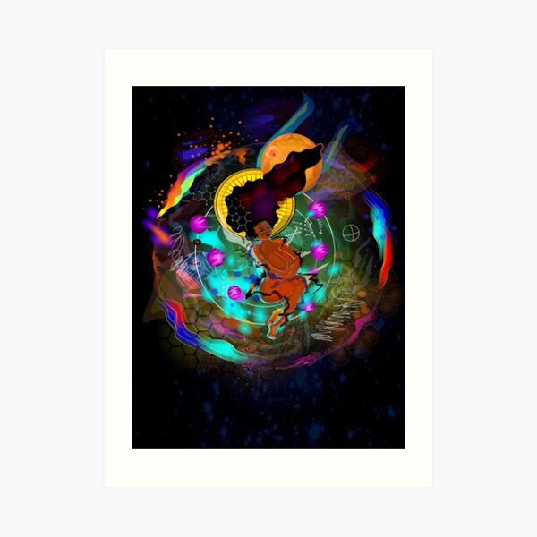 Melanin Art Print