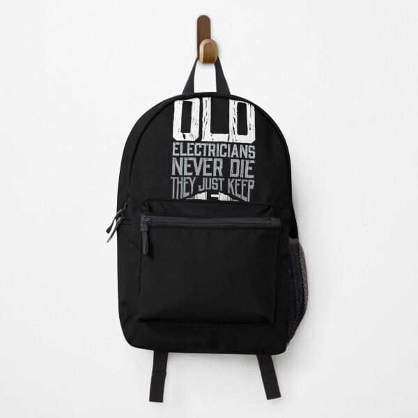 Item preview, Old Electricians Never Die They Just Keep Plugging Away designed and sold by Myshelter.