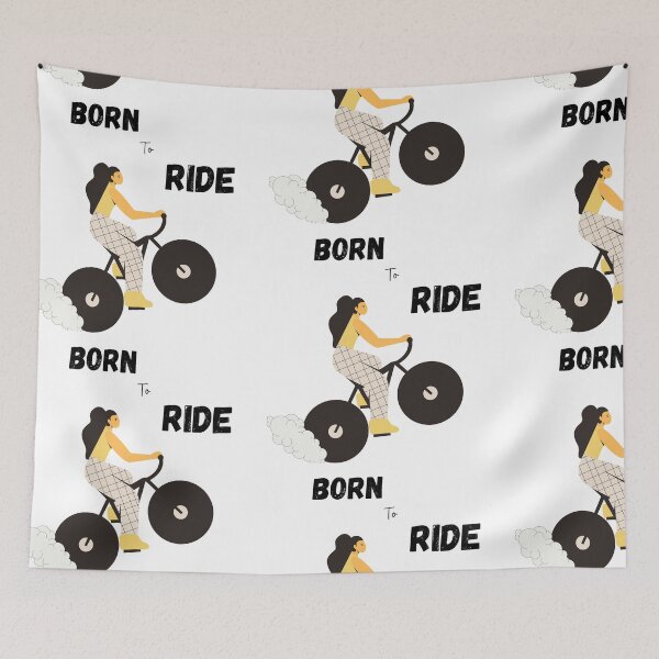Item preview, BORN TO RIDE / BORN TO Ride A Bicycle designed and sold by passiveink.