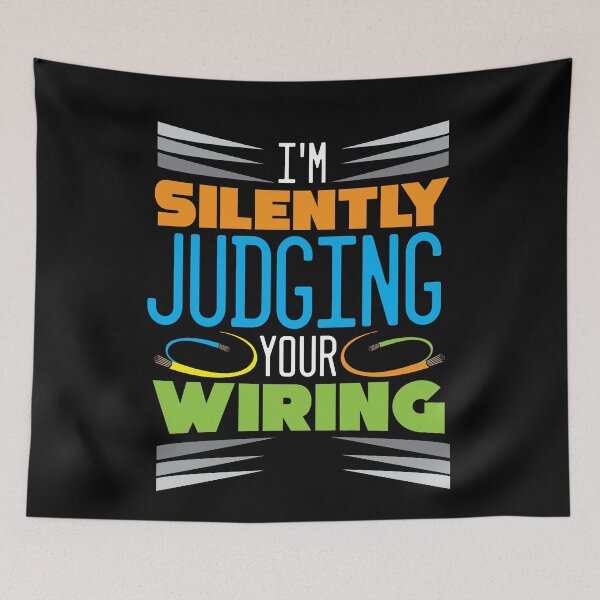 Item preview, I'm Silently Judging You Wiring designed and sold by Myshelter.