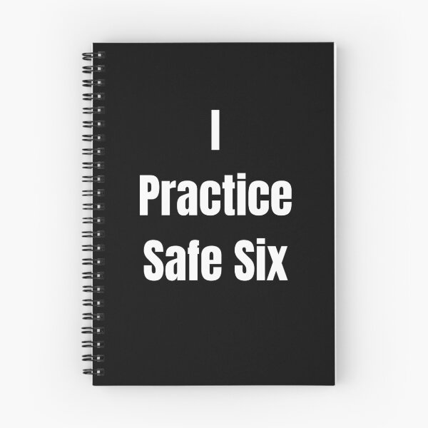 Item preview, I Practice Safe Six Funny Social Distancing and Pandemic Quote Humor  designed and sold by ZEROXCOOL.