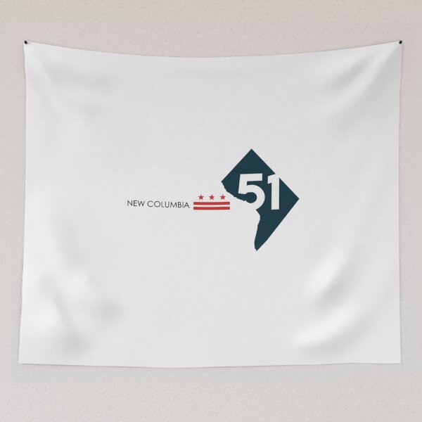 Item preview, New Columbia - Washington DC Flag - 51st State designed and sold by brizodesign.