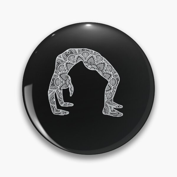 Item preview, Copy of yoga yoga position in mandala style designed and sold by bernd49.