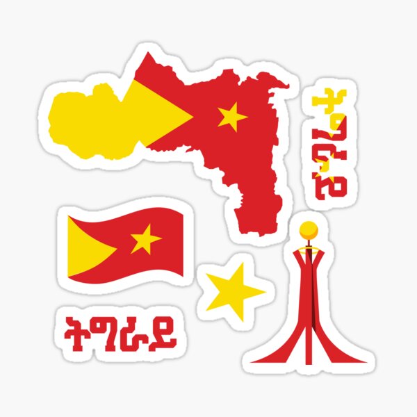 Tigray sticker pack Sticker