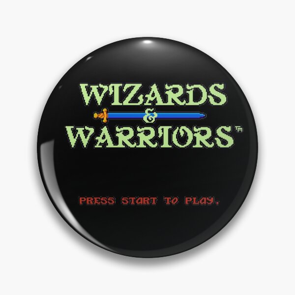 Item preview, WIZARDS AND WARRIORS NES TITLE SCREEN designed and sold by PIXLTEES.