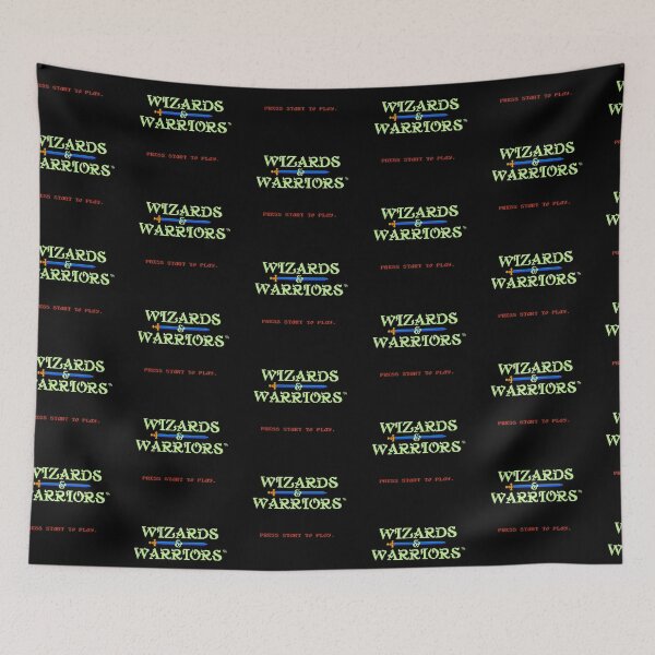 Item preview, WIZARDS AND WARRIORS NES TITLE SCREEN designed and sold by PIXLTEES.
