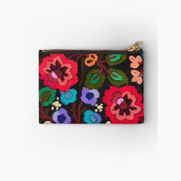 Item preview, Balkan handstitched flower patten designed and sold by sidekickfun.