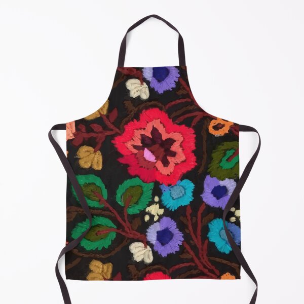 Item preview, Balkan handstitched flower patten designed and sold by sidekickfun.