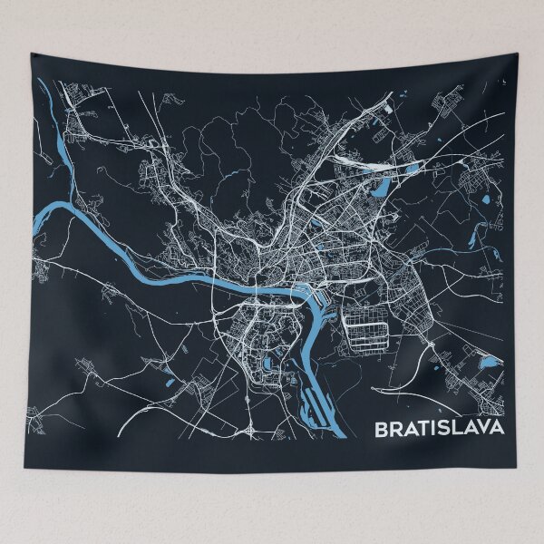 Item preview, Streets of Bratislava designed and sold by ZionicArt.