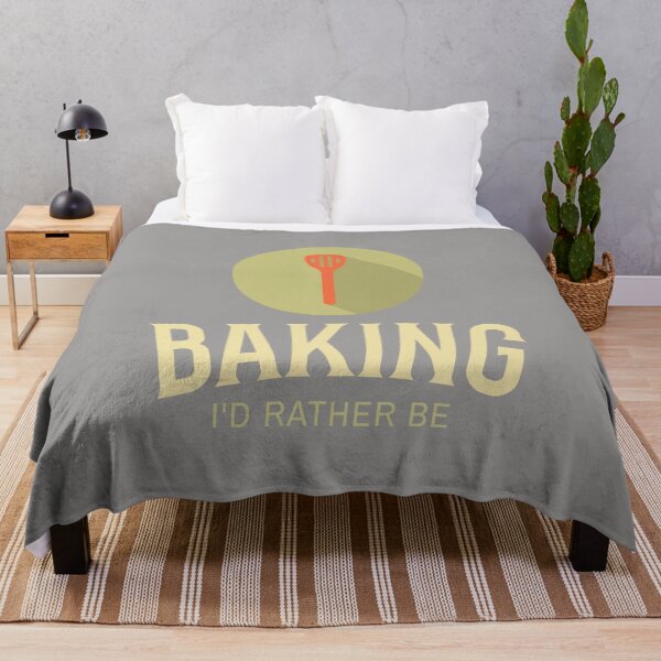 Item preview, I'd Rather Be Baking designed and sold by Captivation.