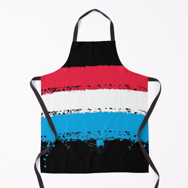 Item preview, Luxembourg flag spraypaint designed and sold by raosnop.