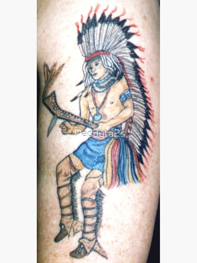 Golden Indian Warrior Temporary Tattoos Sticker Realisitc Fake Wolf Death  Skull Maori For Men Boys Full Arm Sleeve Tattoos Paper - Temporary Tattoos  - AliExpress