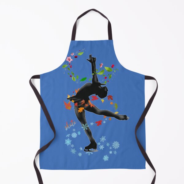 Item preview, Skate Ice Figure Skating Four Seasons | Women Girls Teens Kids Workout Gear & Gifts designed and sold by KirstyNadineArt.