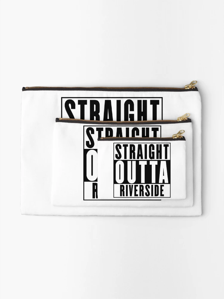 Thumbnail 2 of 4, Zipper Pouch, Straight Outta Riverside designed and sold by RandomStuffShop.