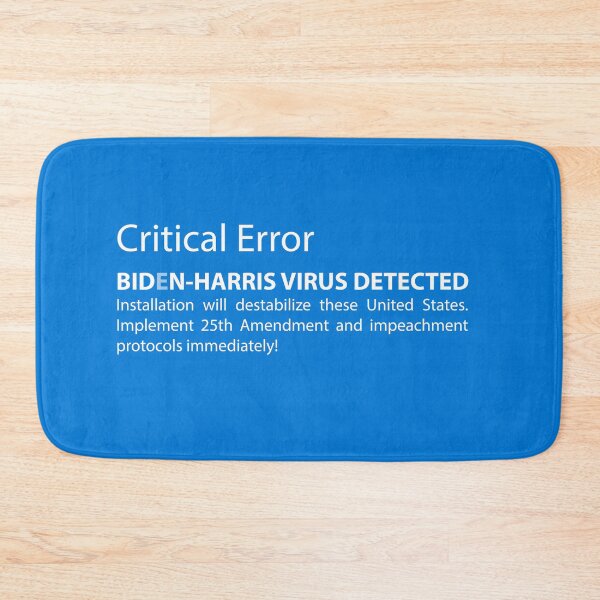 Item preview, Biden Harris Virus Critical Error  designed and sold by PEHardy-Designs.